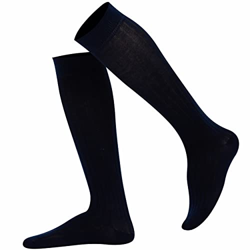 Mysocks Knee High Long Socks Plaid Design2