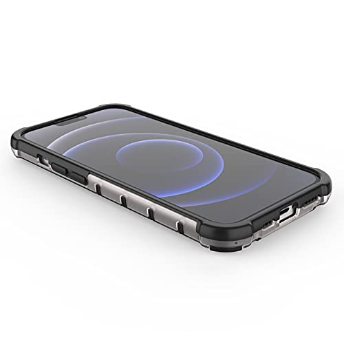 Image of Glasgow Back Case Cover Designed for Apple iPhone 13 Pro - Black