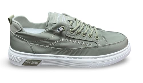 Image of Men's Casual Sneakers, Lace-Up, Fashion Sports Shoes