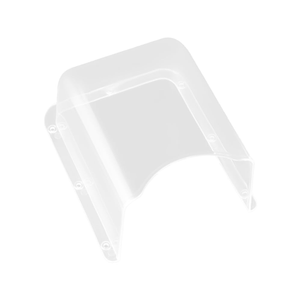 rirue Waterproof Transparent Cover for Doorbells and Card Reader Outdoor Rainproof Plastic Protector