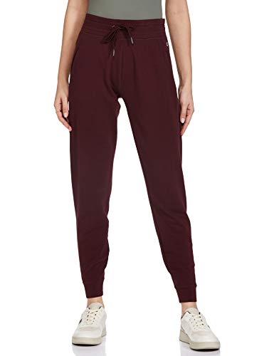 Image of Marks & Spencer Goodmove Womens Solid High Rise Regular Fit Jogger