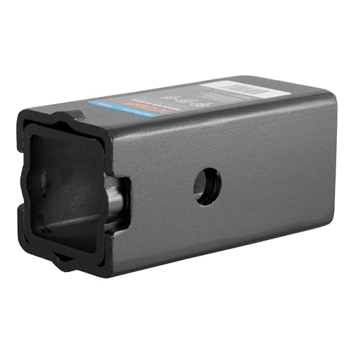 Image of CURT 45408 Carbon Steel 3 in. Shank Reducer Sleeve Set; Set of 2