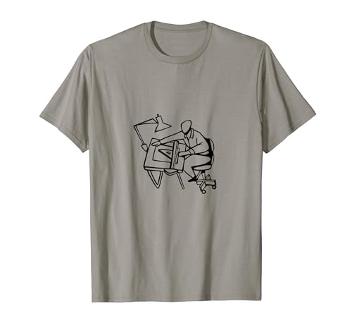 Mesa de Arquitecto y Redacción Camiseta