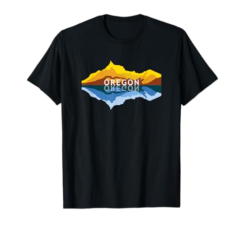 Oregon Mountain Reflections - Mount Thielsen Natur-Souvenir T-Shirt