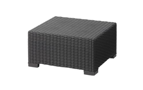 Allibert by Keter California Gartentisch aus Kunststoff, Beistelltisch...