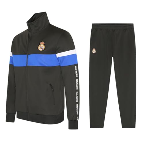 Real Madrid Chándal Hombre - Talla M - Temporada 2024/2025 - Chándal de Fútbol - Mercancía Oficial
