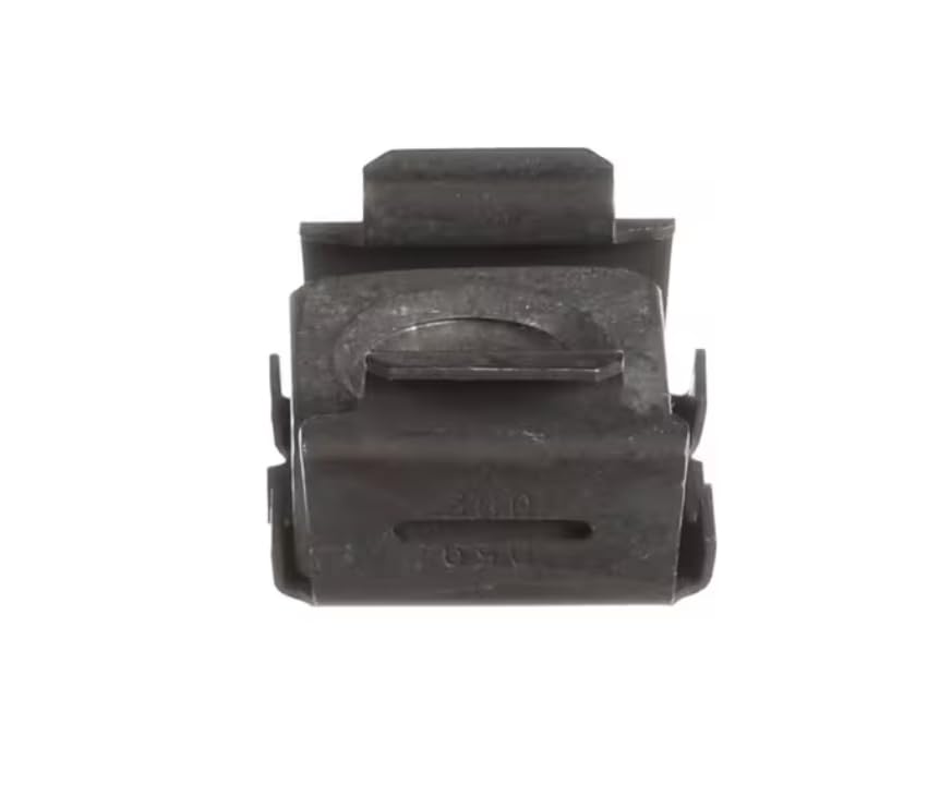 Fits Ice O Matic 1213 092 Cage Nut/Clip, Self-Retaining, Black, Pack of 10 for B100A, B100B, B110