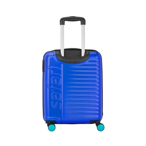Image of Safari Ignite 8 Wheels 55 Cms Small Cabin Trolley Bag Hard Case Polycarbonate 360 Degree Wheeling System Luggage, Trolley Bags for Travel, Suitcase for Travel, Midnight Blue