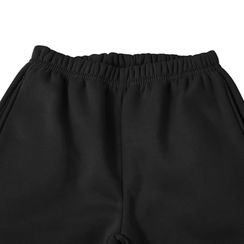 Sweatpants for Boys Fleece Jogger – Kids Soft Cotton Blend Fleece Pants with Pockets Athletic Fit Elastic Cuff Trousers4