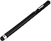 Targus Smooth Gliding Standard Stylus for Tablets, iPad, Smartphones and Touchscreen Devices, Black - Slim Durable Rubber Tip (AMM165US)