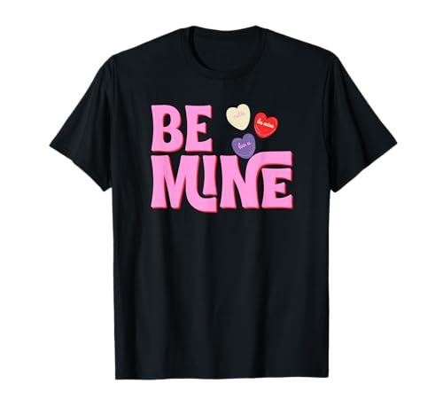 Be Mine LOVE Regalos vintage para el día de San Valentín Camiseta