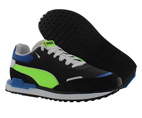 PUMA Kids Boys City Rider Electric Lace Up Sneakers Shoes Casual - Black2