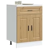 Armoire polyvalente, matériau solide et durable : le matériau en bois est un matériau durable et robuste avec une surface lisse qui résiste à l'humidité, à la déformation et à la fissuration, ce qui en fait un choix fiable pour la fabrication de meubles