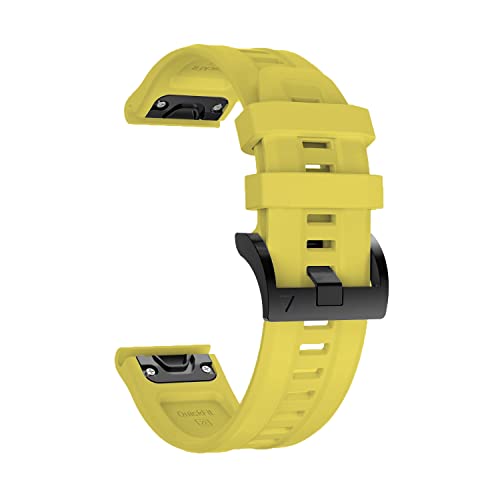[SZLBYKCE] Silicone Smart Watch Straps For Fenix 6X 6 6S Pro 5X 5 Fenix 7X 7 Epix Gen 2 VERTIX 2 band Quick Easyfit Bracelet Cor