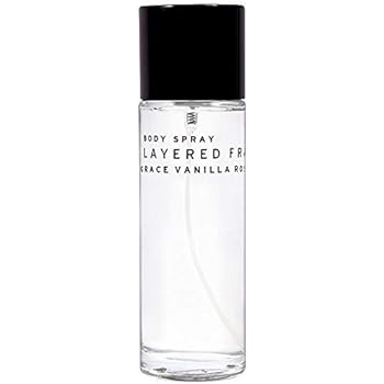 Amazon レイヤードフレグランス ボディスプレー グレースバニラローズ 100ml フレグランスミスト ユニセックス Layered Fragrance レイヤードフレグランス ビューティー 通販