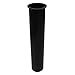 LASCO 03-4305A ABS Plastic Tubular Flanged Tailpiece, 1-1/2" x 8", Black