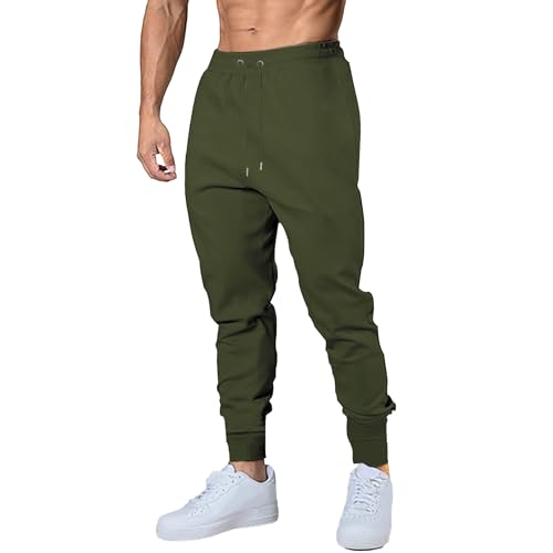 Jogging Pants Men Workout Pants for Men Casual Slim Tapered Athletic Trousers Lightweight Jogger Sweatpants Running