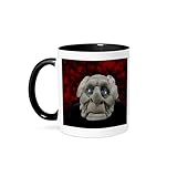 3dRose Old Man Costume 11oz Two-Tone Black Mug
