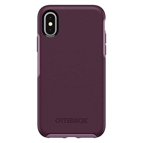 Coque de Protection iPhone XS et X OtterBox Symmetry Fleurs Violettes
