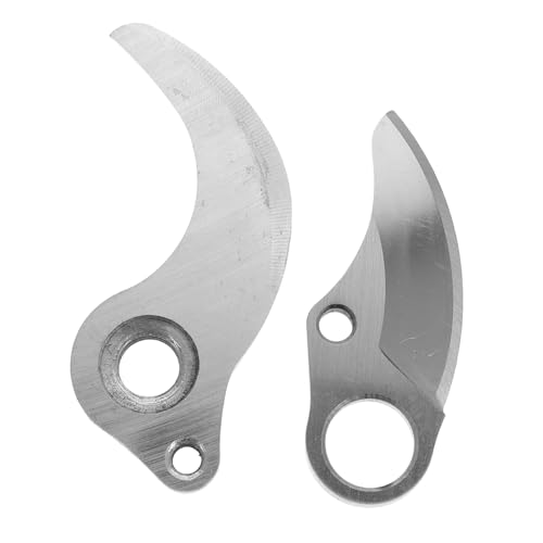 BESPORTBLE Cuchillas De Repuesto para Tijeras Eléctricas De Poda 30mm para Jardinería, Corte Rápido y Preciso, Hojas De Acero Al Carbono para Ramas Frutales y Bonsáis