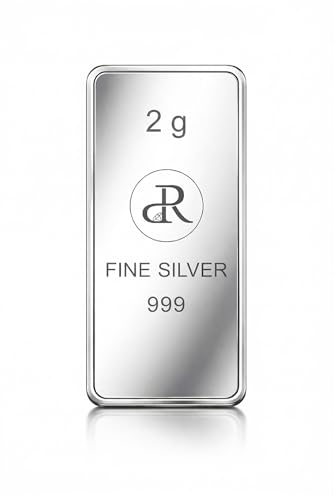 Image of CaratCafe 2g (2 Gram) Pure Silver Bar - 999 Purity - Investment Grade Silver Bullion for Gifting, Pooja & Investment