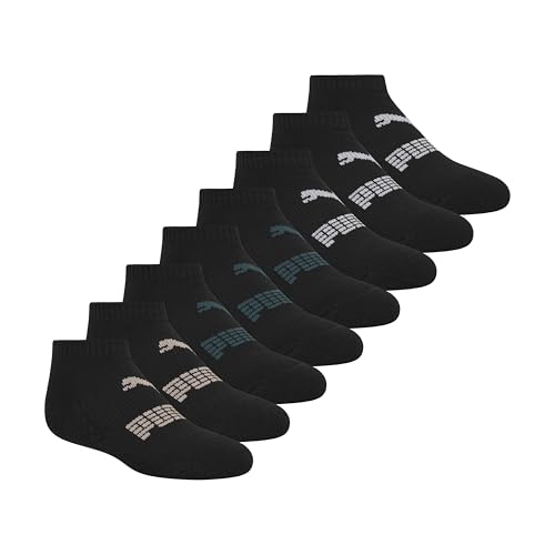 Image of PUMA Kids' Low Cut Extra Cushion & Arch Support Socks (8-Pack)