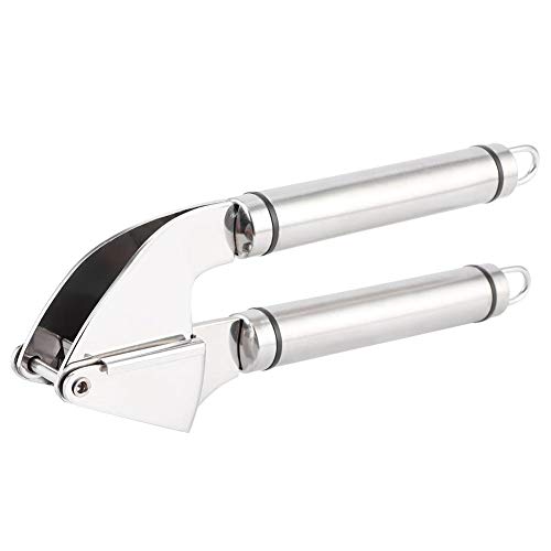 Triturador de alho higiênico, espremedor de alho, não é fácil de ferrugem Alho manual de espremedor