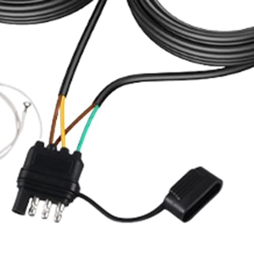 Kit de faisceau d'éclairage remorque bateau plat 4 voies à performance stable