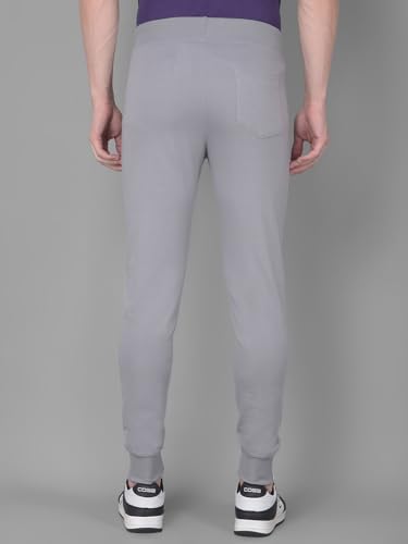 Image of Force NXT Men's Super Combed Cotton Rich French Terry Fabric Solid Joggers | Active Joggers for Men | Comfortable Waistband with Zipper Pocket for Daily Workout