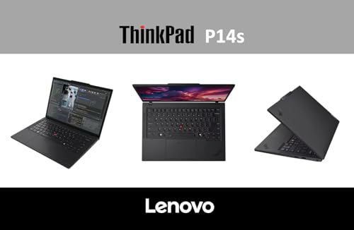 Image of Lenovo ThinkPad P14s Gen 6 Copilot+ Mobile Workstation 14.0 inch IPS WUXGA, (AMD Ryzen AI 7 350, AMD Radeon 860M, 16GB DDR5, 2TB SSD, Backlit, Fingerprint, 2 X Thunderbolt 4, WiFi 7+BT, Win 11 Pro)