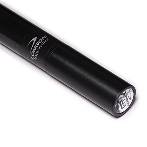 Longoni Luna Nera Carom 3-Cushion FE71 Graphite Cue Shaft miniatura 5