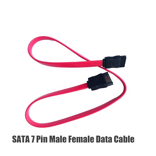Cable de datos SATA 7 pines macho a hembra miniatura 2