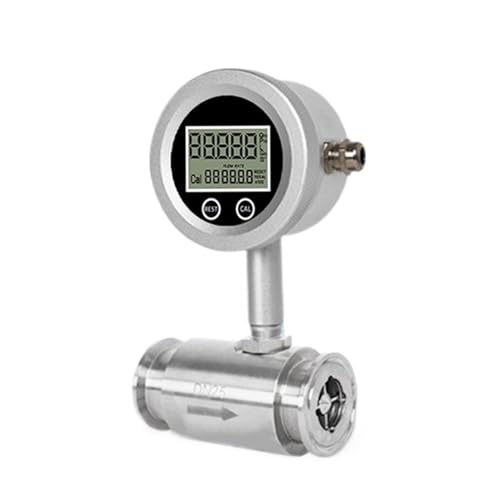 Débitmètre d'eau liquide en acier inoxydable DN15 clamp pour montage rapide