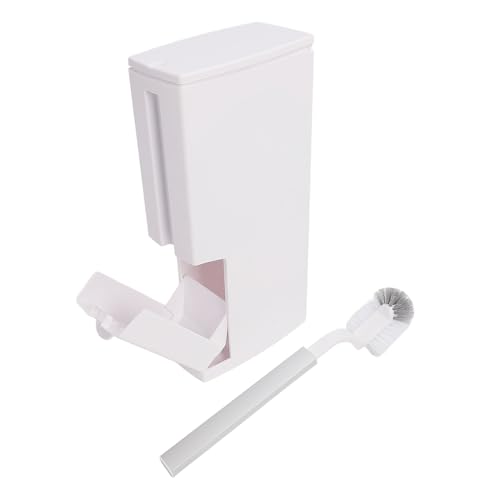 Poubelle avec brosse de toilette Alomejor pour petits espaces - 6