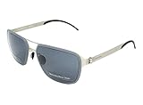 Größe der Brille: 58-19-140 Mercedes-Benz Sonnenbrille M5031 Aviator Sonnenbrille 58, Silber