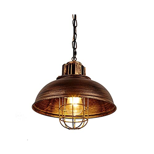 Suspension rétro cuisine ajustable en hauteur luminaire industriel métal anti-éblouissement