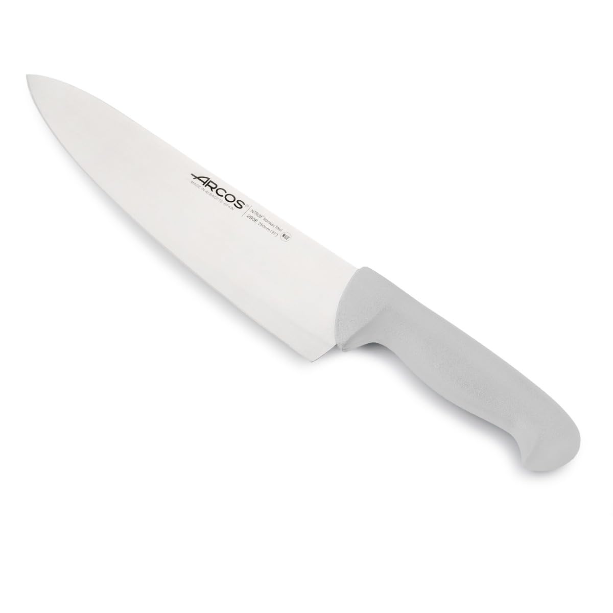 Arcos Cuchillo Chef con Hoja Acero Inoxidable Nitrum 200 mm. Cuchillo Cocina Profesional multipropósito. Mango ergonómico Polipropileno. Serie 2900. Color Negro. — view 50