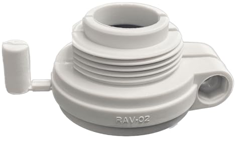 Thermostat Adapter für Heizungsventile RA, RAV, RAVL, Caleffi, Giacomini und M28 x 1,5 aus Kunststoff in Lichtgrau (Thermostat Adapter Set)