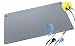 Minadax 60 x 30cm Antistatik ESD Computer Matte Tischmatte „Premiumqualität“ Lötzinnbeständig - inkl. Manschette + 2,4m Verlängerung + ESD Erdungs-Stecker