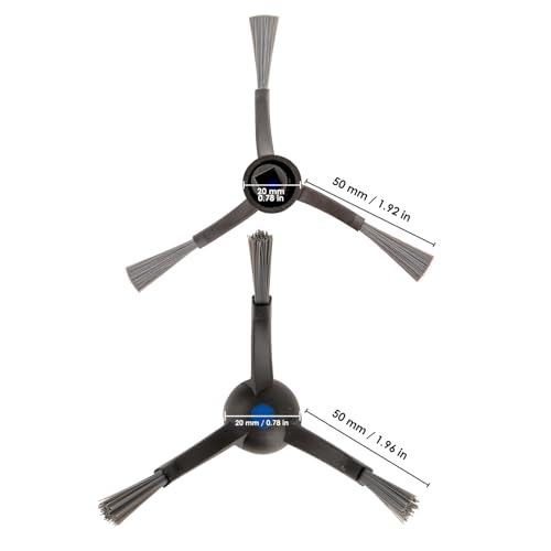 (10 Stück) X5 Omni Ersatzteile Seitenbürsten für ECOVACS DEEBOT X5 Omni, X5 Pro Omni Roboterstaubsauger, Kantenkehrbürsten, Zubehörset für Eckenbürsten, Bürsten für Staubsaugeraufsätze