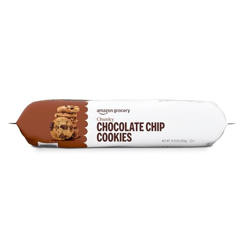 image for Amazon Grocery, Chunky Chocolate Chip Cookies, 11.75 Oz (Previously Ha