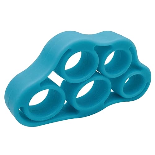 AMZLORD 5 Dedos Pinza Fortalecedor Entrenador Elástico Silicona Dedo Pinch Expansor Carpiano Portátil Recuperación de Lesiones para el Entrenamiento de Rehabilitación