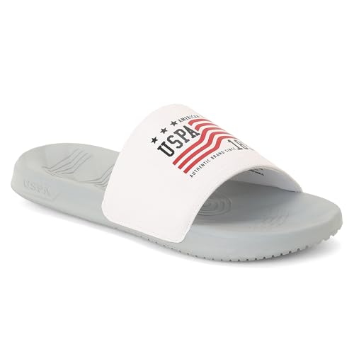 Image of U.S. Polo Assn. USPA | AXER|Stylish Sliders Flip Flops Men