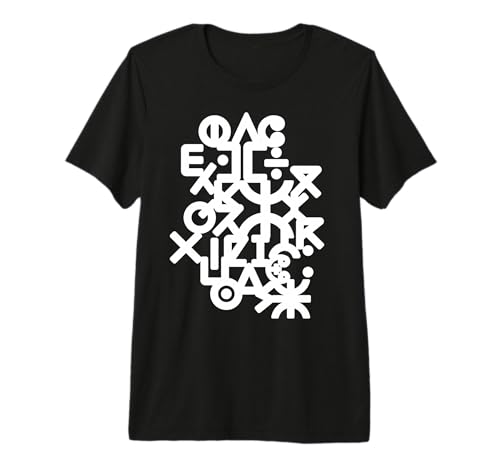 Tifinagh Alphabet Berber Amazigh Tattoo Premium T-Shirt