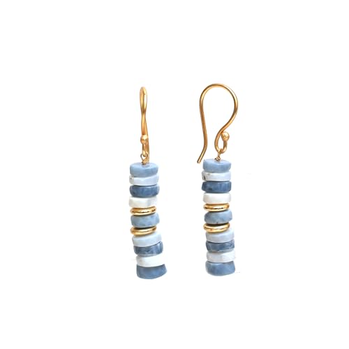 Natural Lightweight Beaded Dangling Earrings Gemstone Handmade Crystal Jewelry Hypoallergenic Non Tarnish Gold Plated Perfect Elegant Jewelry Gifts For Women2