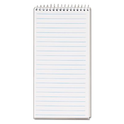 Tops Gregg Ruled Reporter's Notebook - 70 Sheet - Gregg Ruled - 4" x 8" - 12 / Pack - White - Image 2