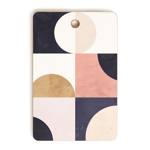 Society6 69821-cbdrou Schneidebrett, holz, mehrfarbig, 16" x 10.5" x 1/2" .5lb