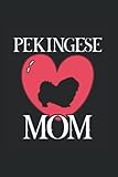 pechinese nano foto  pekingese mom: Ruled Notebook cane Diario Idea regalo pechinese