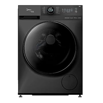 Lava e Seca Frontal 11Kg Heathguard Smart Automática 220 Volts, Titanium, Midea