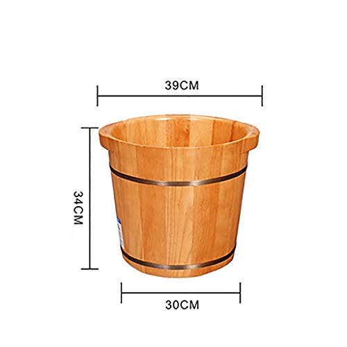 Baño de pies de madera artesanal BABYCE para relajación miniatura 2